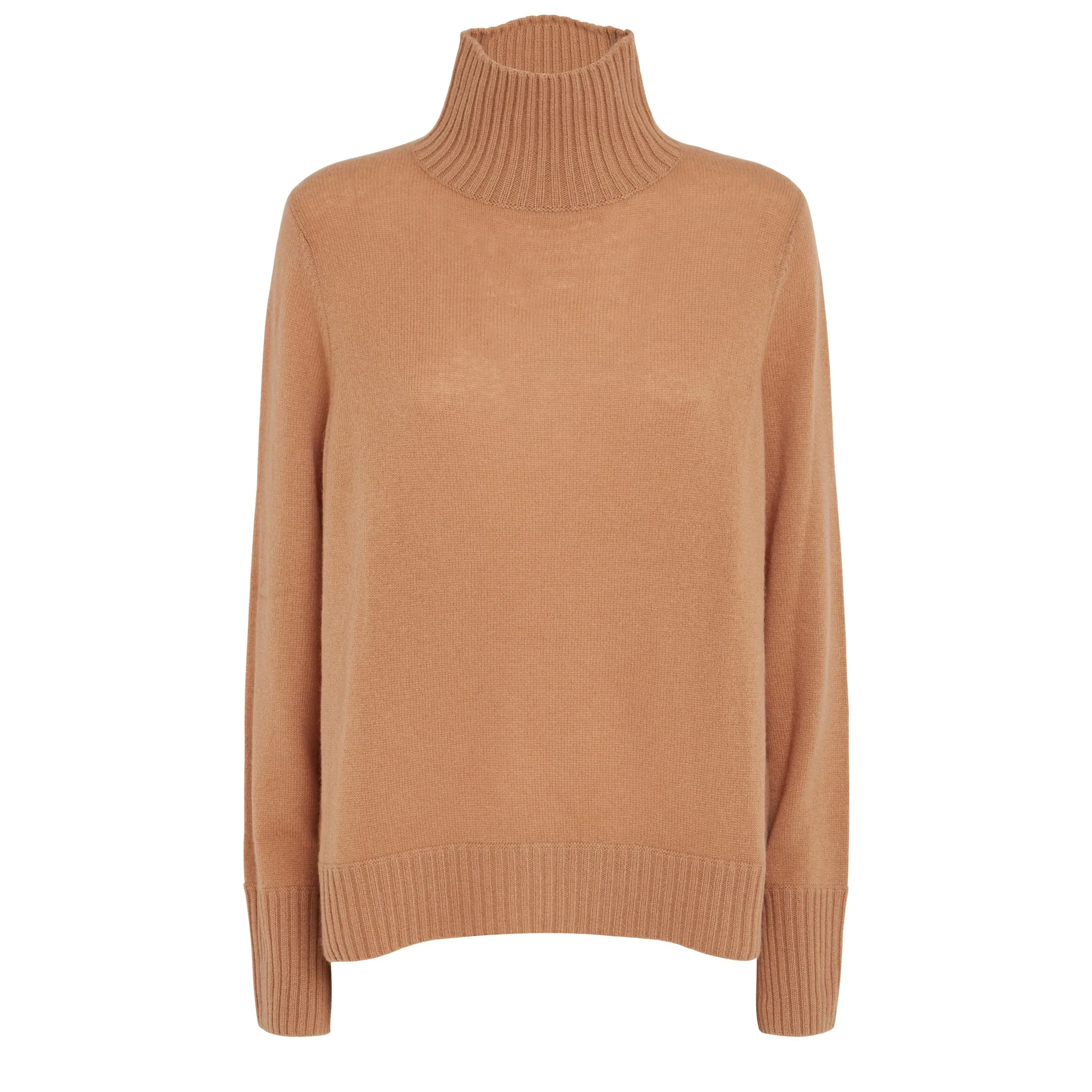 ALLUDE  Maglia in cashmere marrone