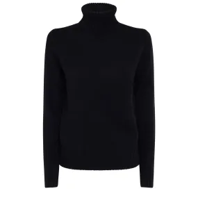 ALLUDE  Maglia in cashmere nera