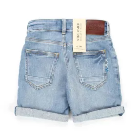 Bermuda Di Jeans Chiaro Bambino E Teen