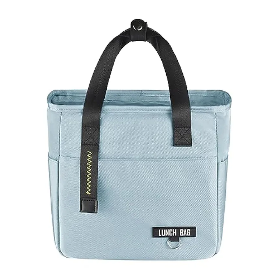 Borsa Bento portatile per la casa, refrigerata, isolata, per esterni, picnic, personale, studenti, stile semplice, ZZg812 (giall