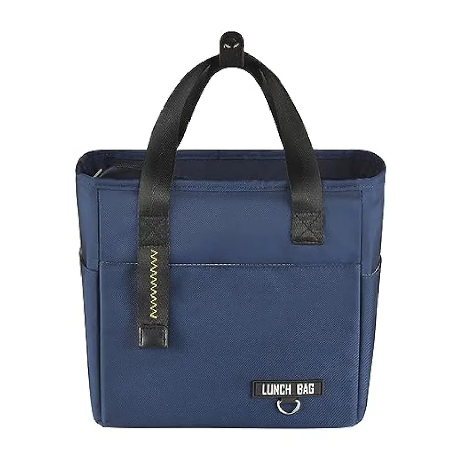 Borsa Bento portatile per la casa, refrigerata, isolata, per esterni, picnic, personale, studenti, stile semplice, ZZg812 (giall