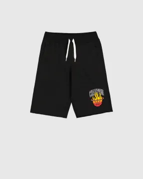 Champion Pantaloncini Modern Basket Con Grafica Nero Bambino