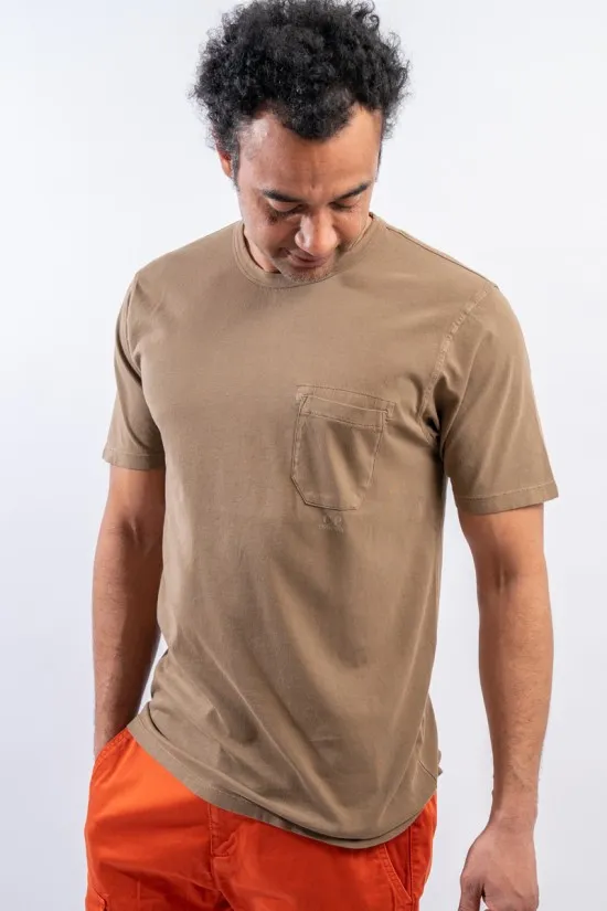 CP COMPANY JERSEY POCKET T SHIRT 14CMTS182A005431R