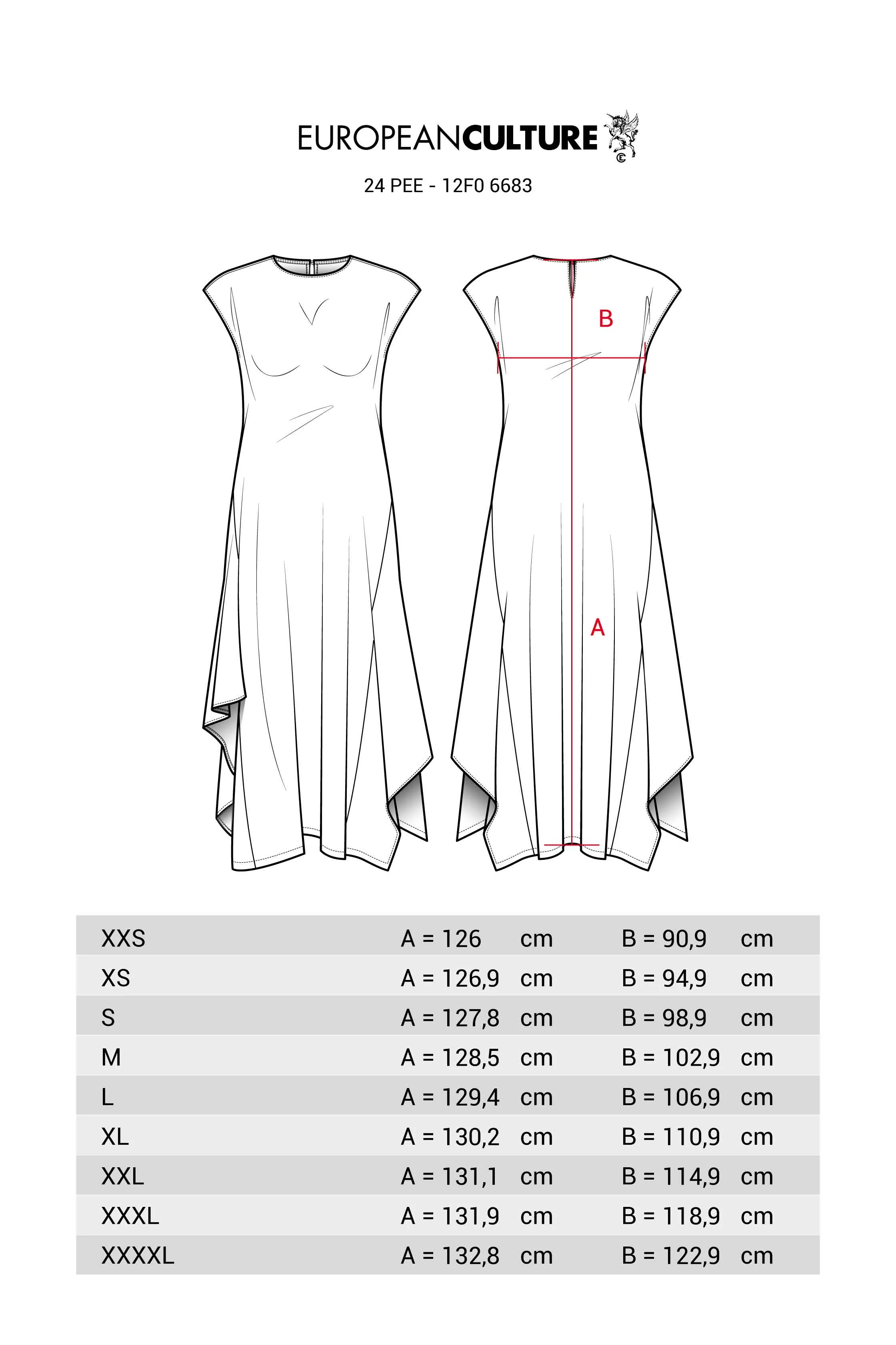 Cupro and Viscose Long Dress with Short Sleeves Garment-Dyed 12F0 6683