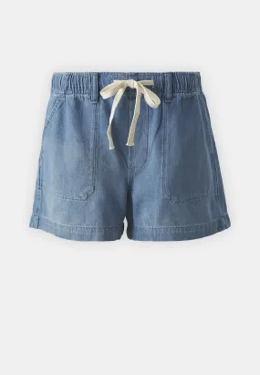 EASY PULL ON - Shorts di jeans