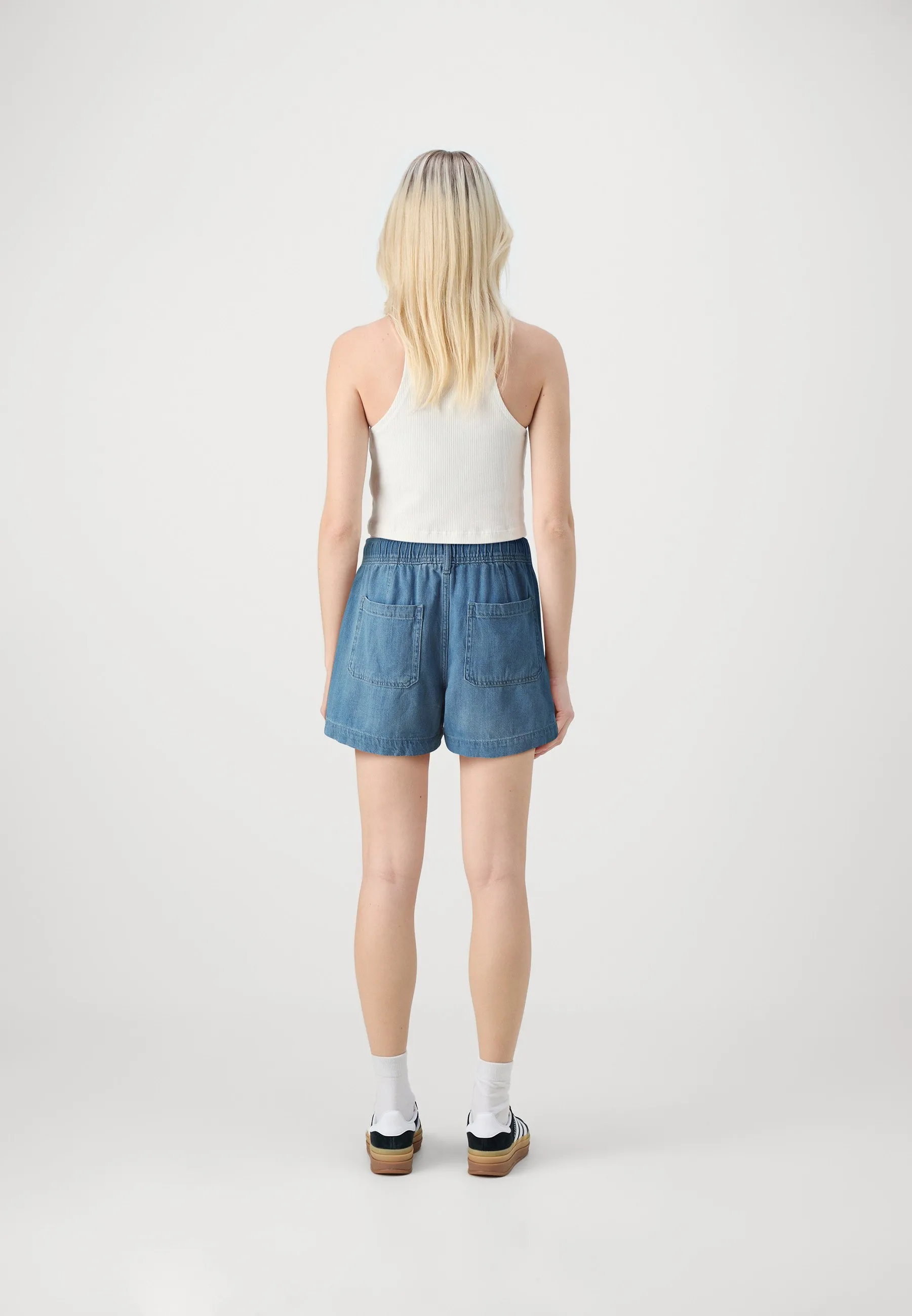 EASY PULL ON - Shorts di jeans