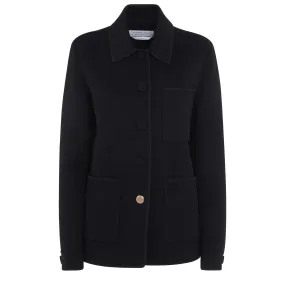 GABRIELA HEARST  Chore jacket Ulu in cashmere nera