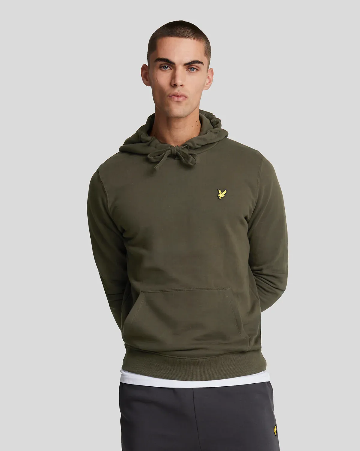 LYLE&SCOTT felpa uomo con cappuccio manica lunga ML416VOG