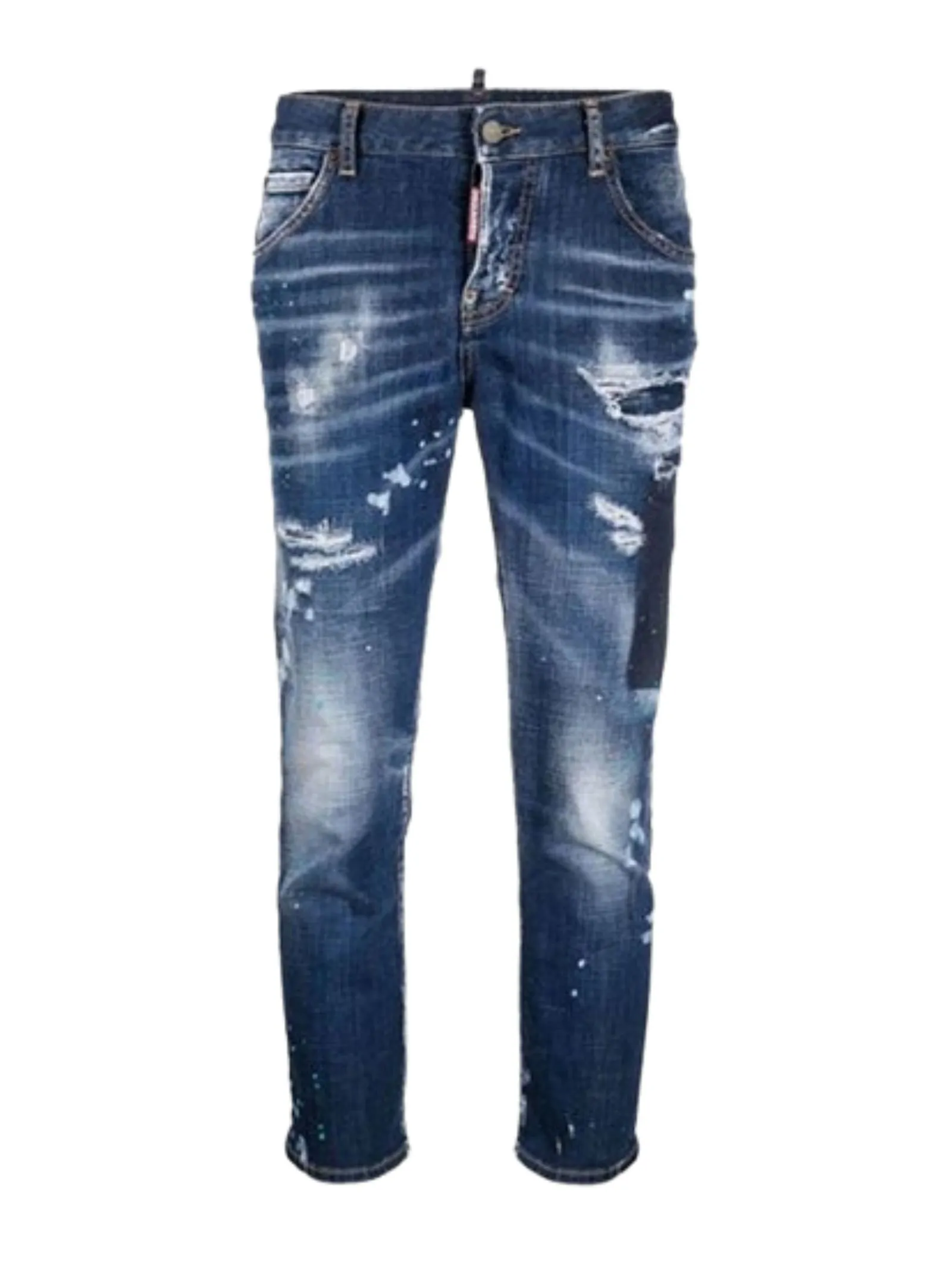 Macchie tiffany scure lavano i jeans tagliati Cool Girl