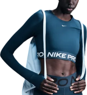 Magliette a maniche lunghe Nike PRO DF 365 CROP LS