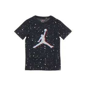 NIKE JORDAN - T-SHIRT JUMP DIMENSION TEE BLACK - BAMBINO - 95A374-023