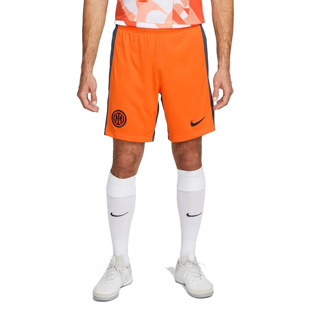 Nike Pantaloncini Calcio Inter 23 24 third Arancio Blu Uomo