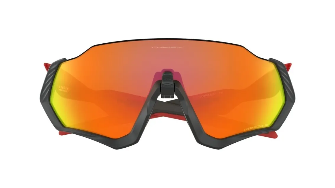 OAKLEY Flight Jacket Matte Black/Redline Prizm Polarized