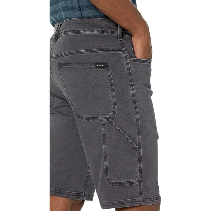 Pantaloncini da arrampicata Prana Station Short (Charcoal) uomo