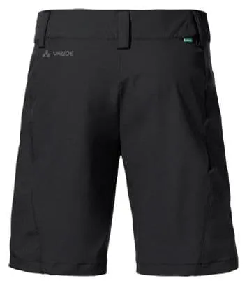 Pantaloncini da trekking Vaude Neyland da donna, nero