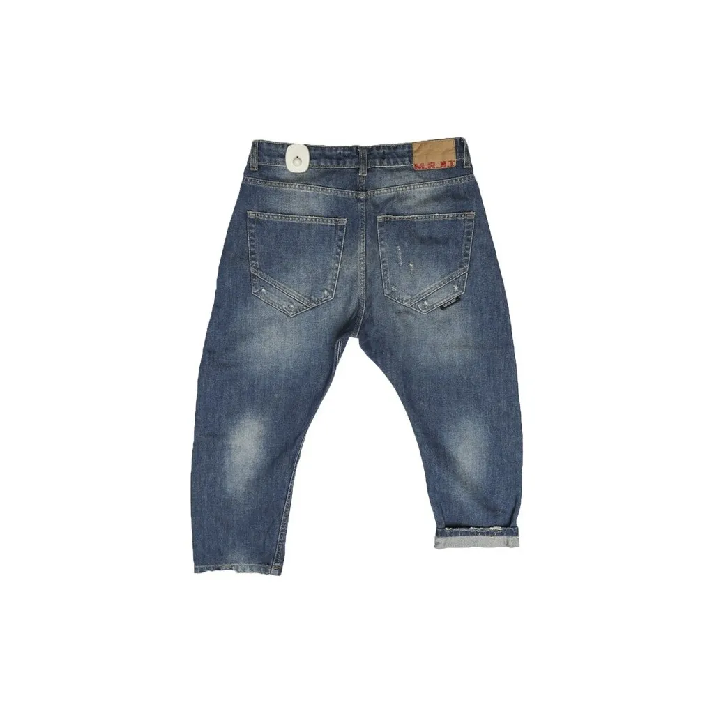 PANTALONE CORTO MINIMARKET JEANS SHORT MRJE27 Faded Denim unico