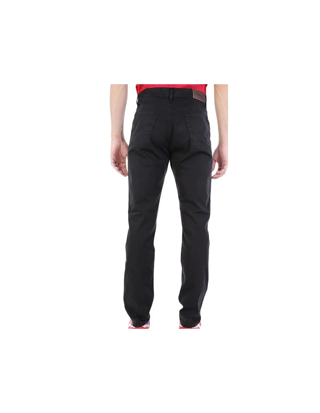 Pantalone cotone 5 tasche Jeans Nero mod Treviglio