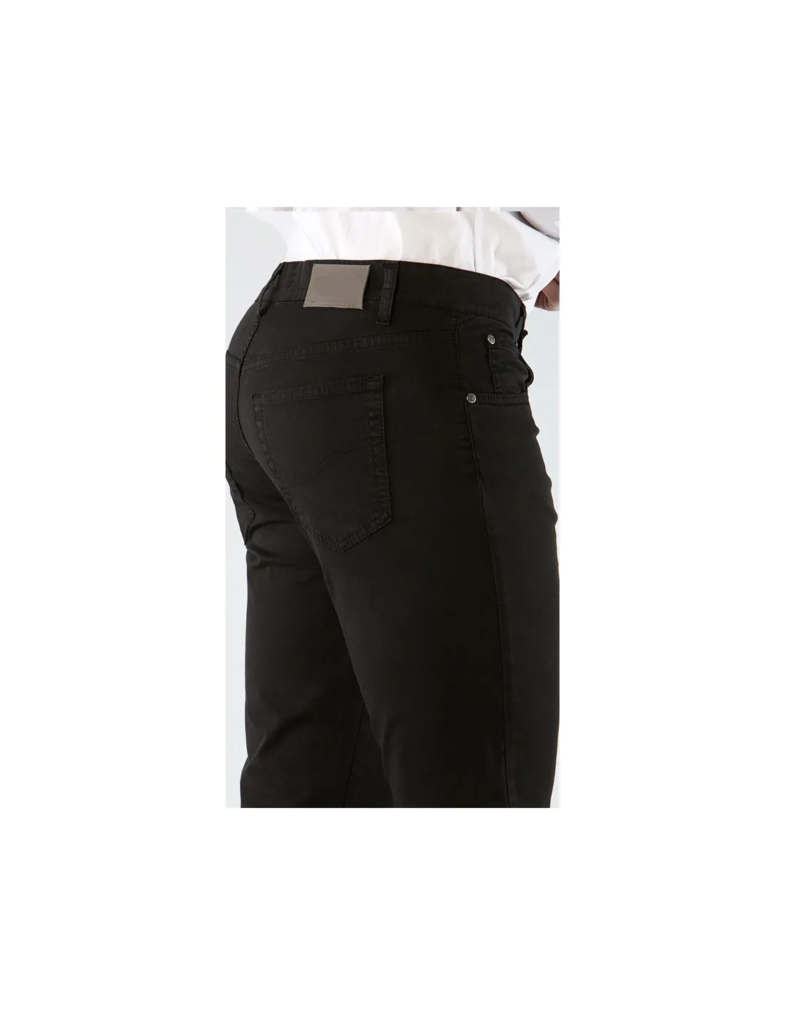 Pantalone cotone 5 tasche Jeans Nero mod Treviglio