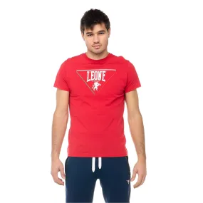 T-shirt a maniche corte da uomo Leone Patch