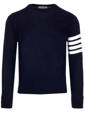   Thom Browne  Maglia in lana merino '4-bar'  