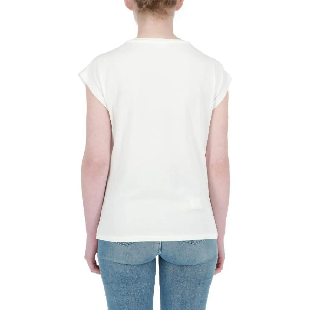 Tshirt Liu Jo Jeans Donna Moda BIANCO MARRAKECH