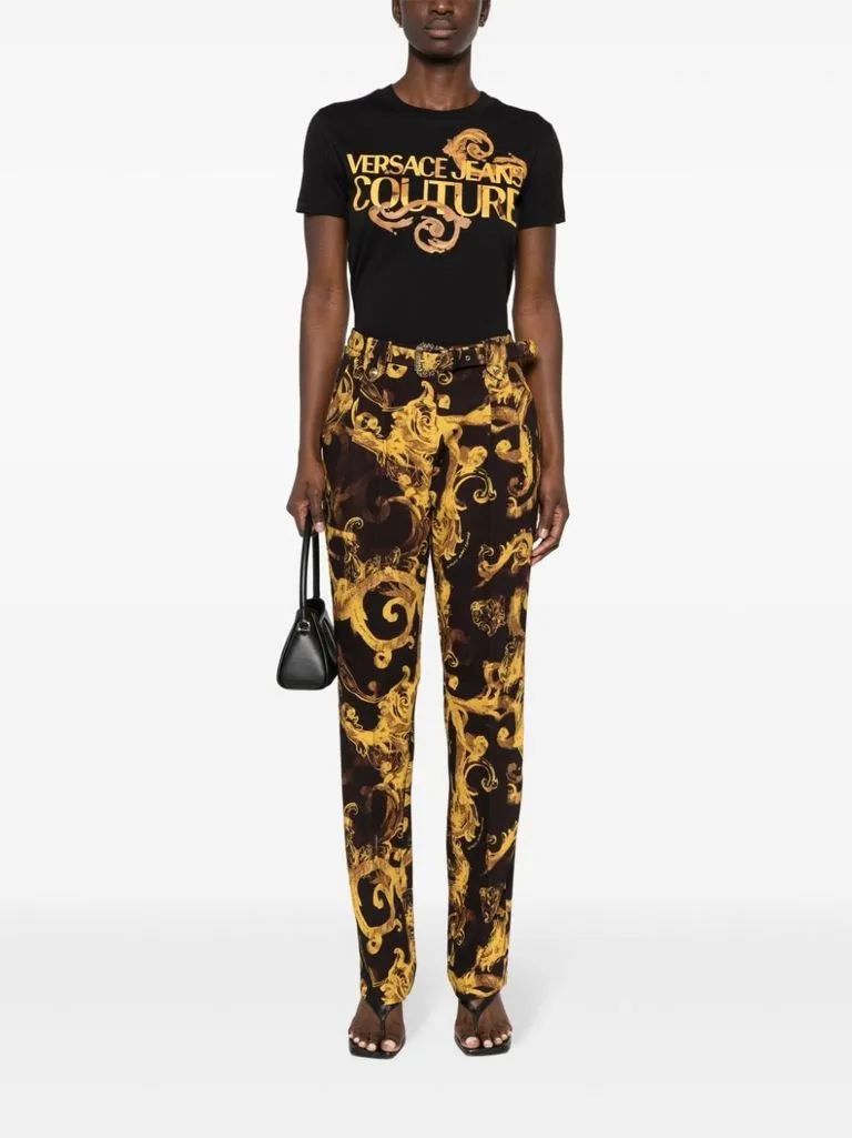 versace jeans couture T-shirt stampa Barocco