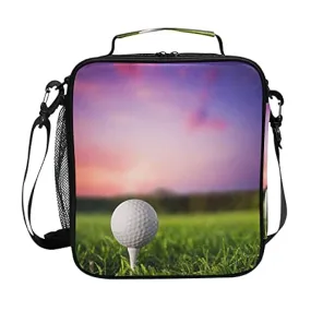 – Borsa termica per il pranzo con palla da golf, con supporto per biberon, 30,5 x 3,5 x 9,5 cm, per lavoro, adulti, uomini, donn